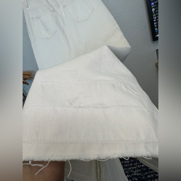 Derek Lam 10 Crosby | Lu High-Rise Denim Maxi Skirt - Picture 4 of 5